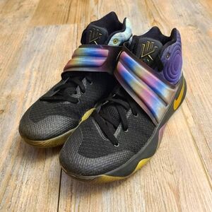 Size 8.5 Mens - Nike Kyrie 2 iD Multicolor Iridescent Gold Swooch 2016